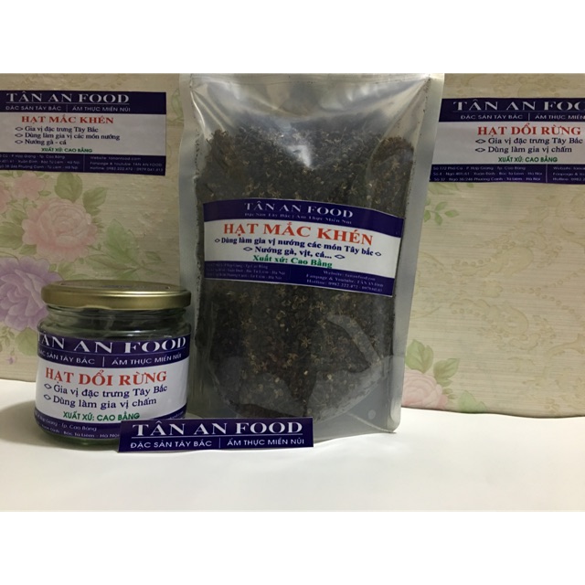 Combo: 100g hạt dổi + 300g hạt mắc khén