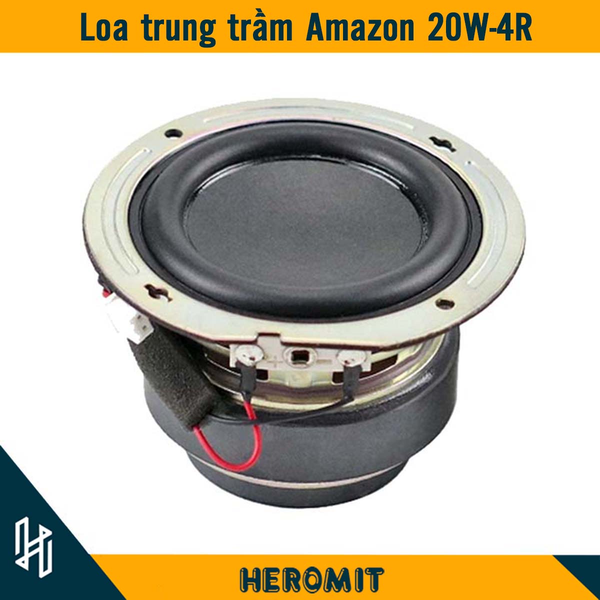 Củ loa trung trầm từ kép 2.75 inch 20w 4r