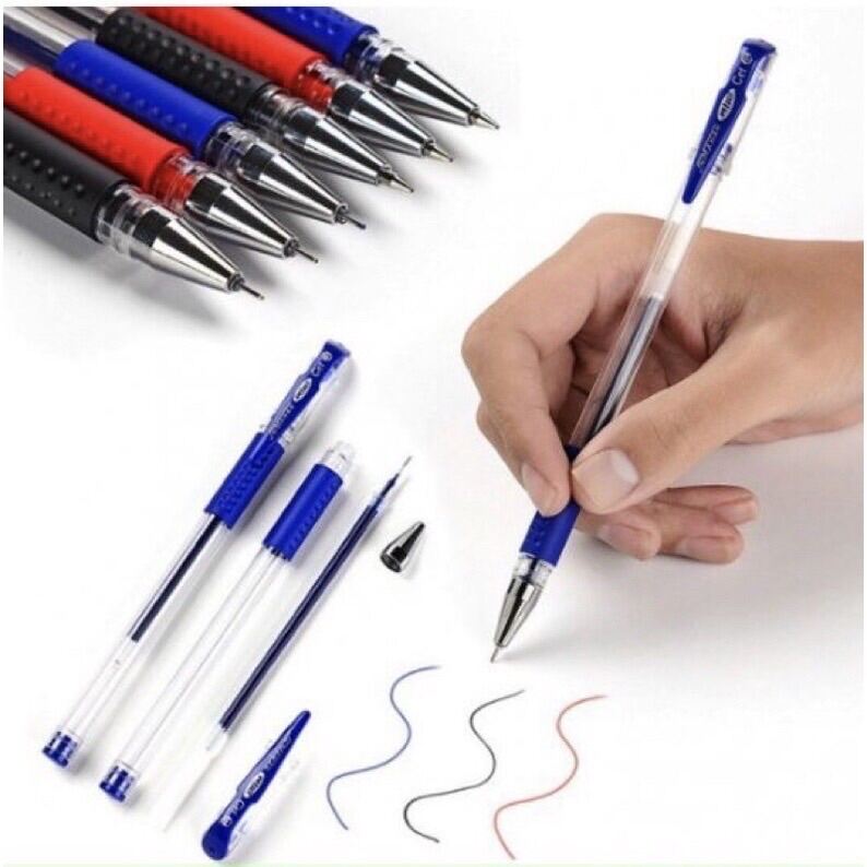 Hộp bút mực nước gel học sinh mimi 12 cây
