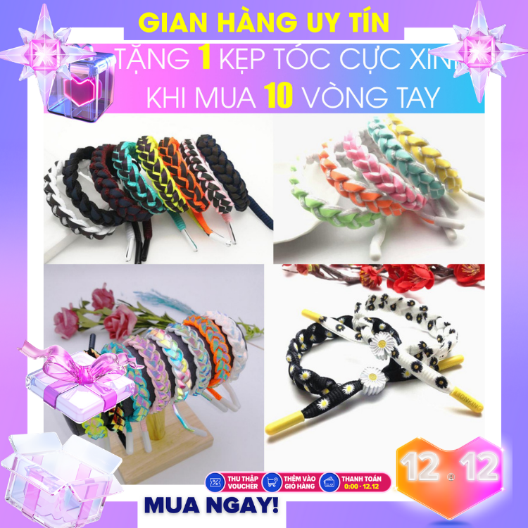 [HOT] Tuyển Tập Vòng Tay Phản Quang / Dạ Quang / Hoa Cúc giá gốc