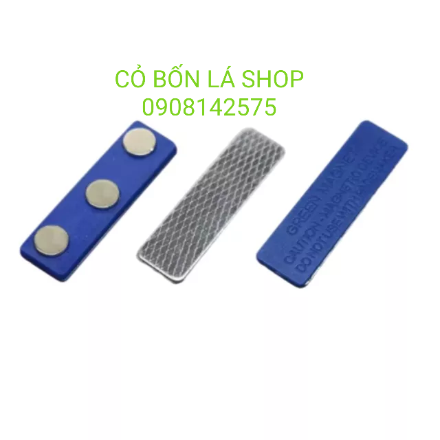 Combo 10 bộ nam châm hít bảng tên/ Bộ nam châm bảng tên nhân viên