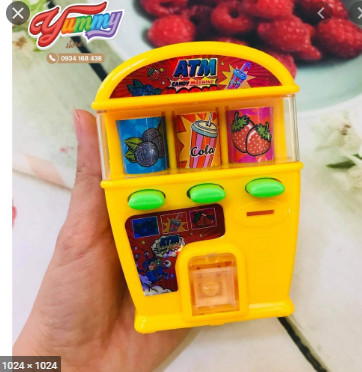 Set 3 máy bán kẹo tự động - máy kẹo atm
