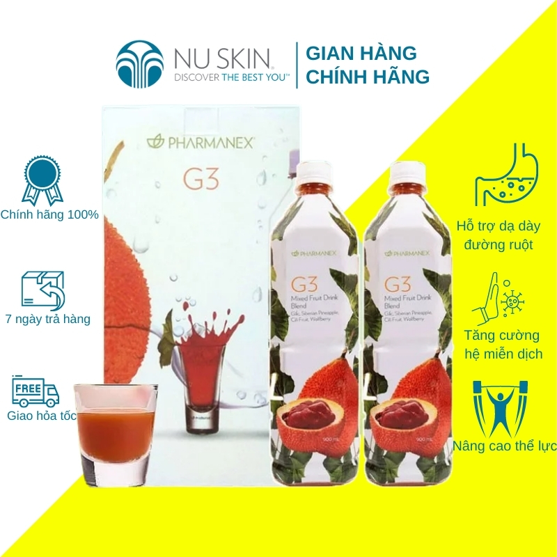 Thực Phẩm Bảo Vệ Sức Khỏe Nuskin G3 chai 900ml - Sản phẩm mới