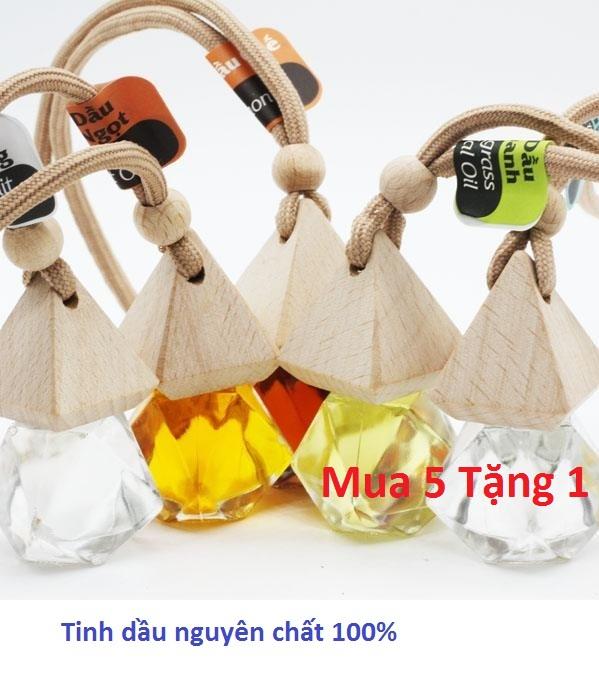 Mua 5 lọ tinh dầu thơm treo xe tặng 1 lọ cùng loại