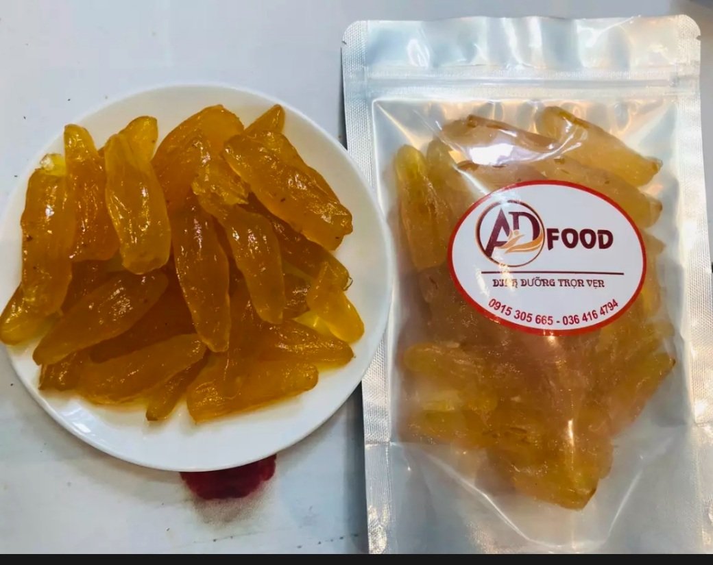 200g nho khô loại quản dài chua ngọt