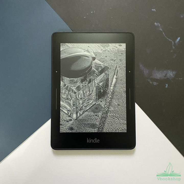 Máy đọc sách Kindle Voyage used - Chính hãng - Bảo hành 9 tháng Vbookshop