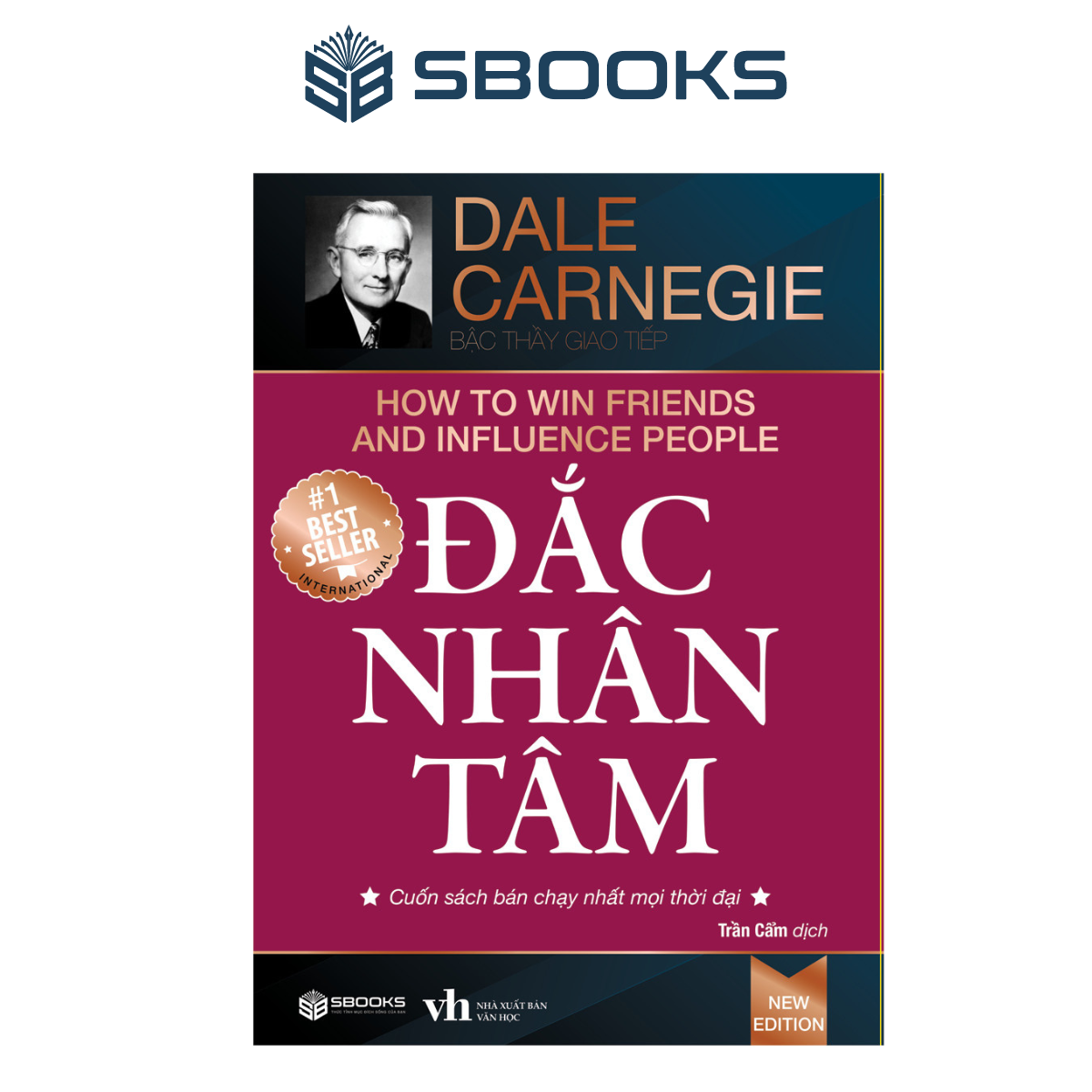 Sách - Đắc Nhân Tâm (Dale Carnegie) - Tái Bản Mới Nhất 2023 - Sbooks