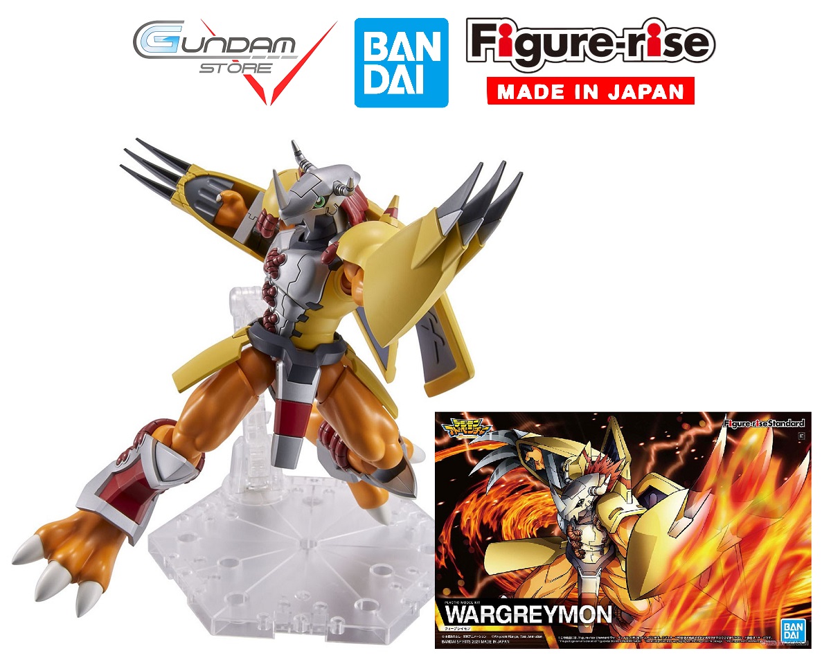 Mô Hình Lắp Ráp Wargreymon Figure Rise Standard Bandai Đồ Chơi Anime Nhật