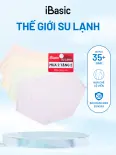 Combo Pack 4 quần lót nữ lưng vừa iBasic không đường may siêu mỏng PANW157