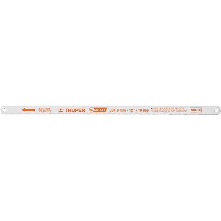 Lưỡi cưa sắt 18 răng 12in truper - 18100