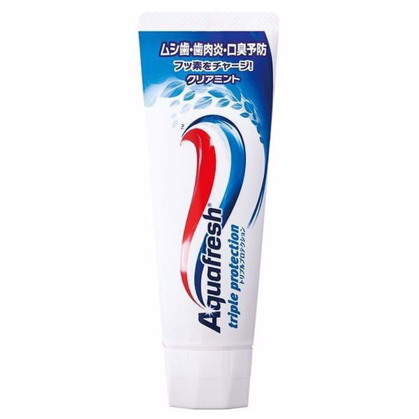 Kem đánh răng Aquafresh Nhật Bản vị bạc hà 140g