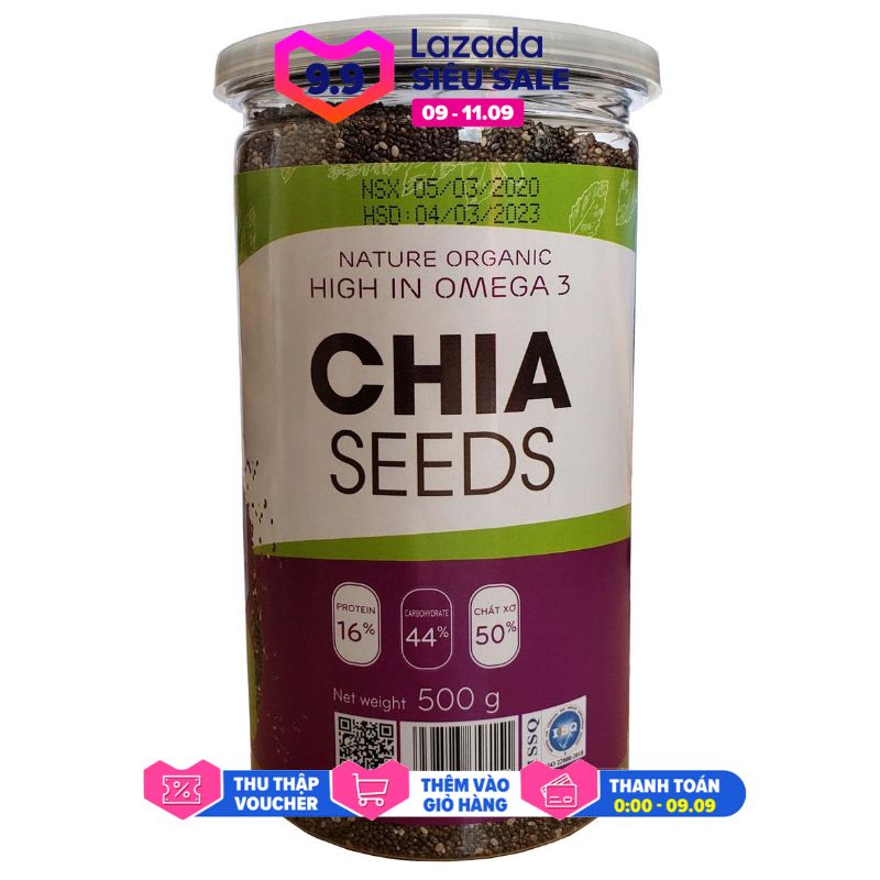 Hạt chia cao cấp nhập khẩu từ Mỹ - Gia Khánh