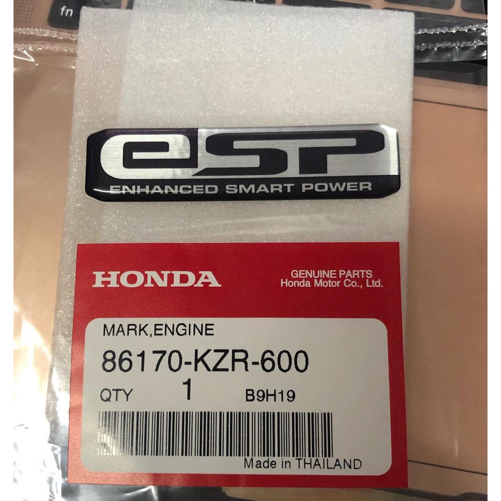 Tem nổi chữ ESP chính hãng Honda nhập khẩu