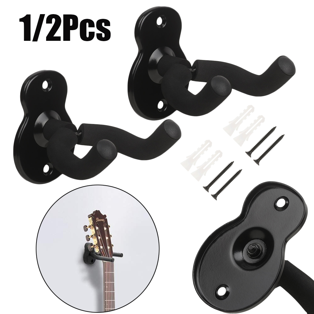 SR2N Phụ kiện Trưng bày Bass Violin Đàn ukulele Treo tường guitar Móc treo nhạc cụ Giá treo tường Giá đỡ