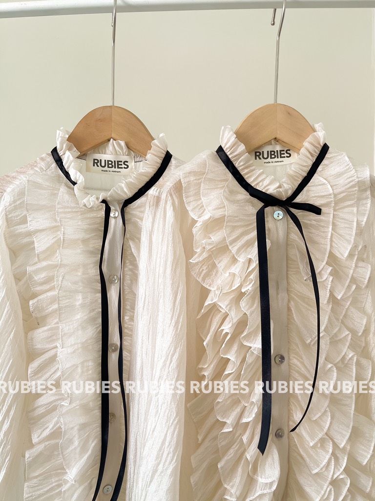 Áo somi kiểu nữ ruban top
