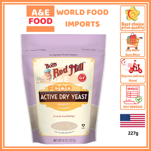 Men nở Bob's Red Mill Active Dry Yeast 227g