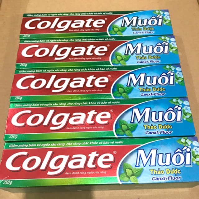 Kem đánh răng colgate muối thảo 225g