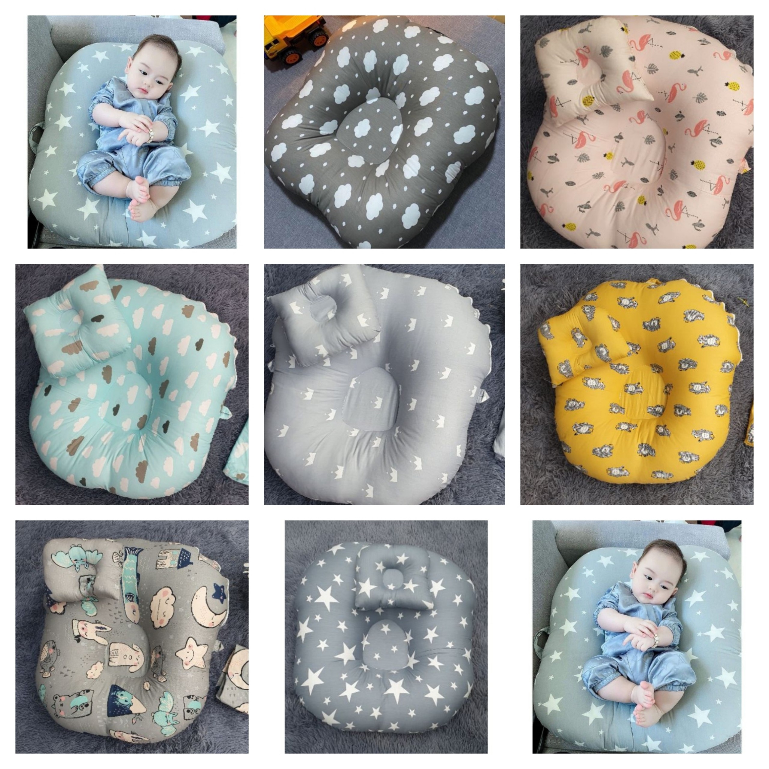 Gối chống trào ngược - đệm chống trào ngược cho bé - Thocstore
