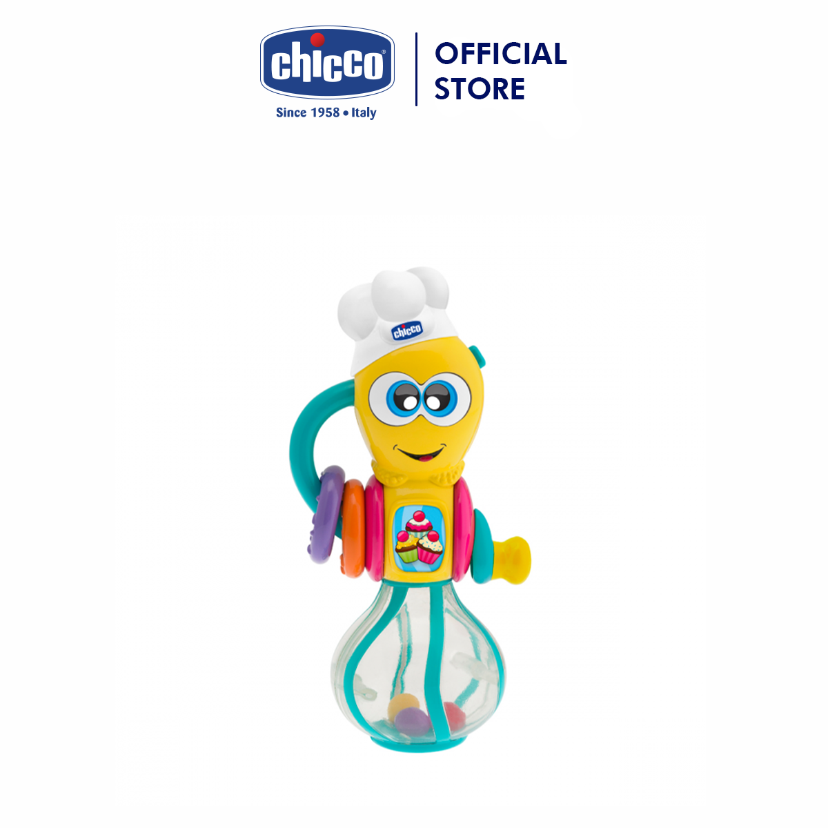 Xúc xắc phát nhạc Đầu bếp nhí Chicco