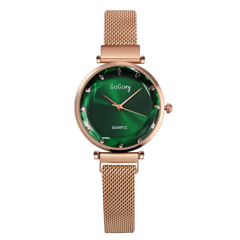 Đồng hồ nữ gogoey 2066 dây nam châm cao cấp