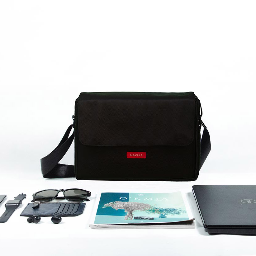 Messenger havias túi đeo chéo đựng vừa laptop vải oxford cao cấp nhập khẩu