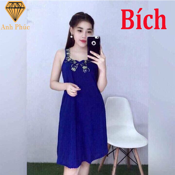 [HCM]Đầm ngủ thun lạnh mặc mát Anh Phúc