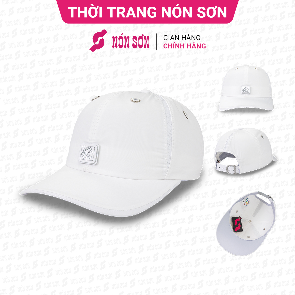 Mũ kết lưỡi trai nam nữ nón sơn chính hãng mc158-tr1