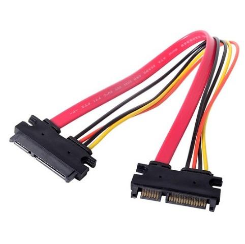 Cáp nối dài SATA, Power 50cm cho ổ cứng HDD, SSD -CAP 6