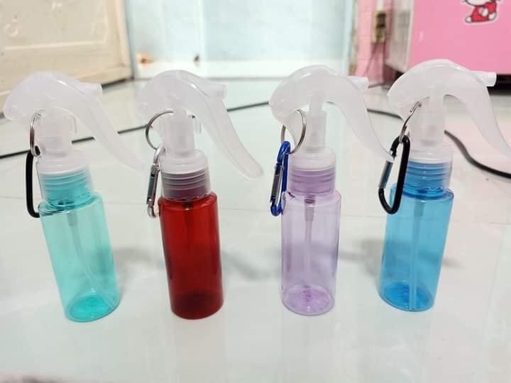 Combo 5 bình xịt móc khóa mini cầm tay 60 ml/bình xịt sát khuẩn/ bình xịt c.ồn