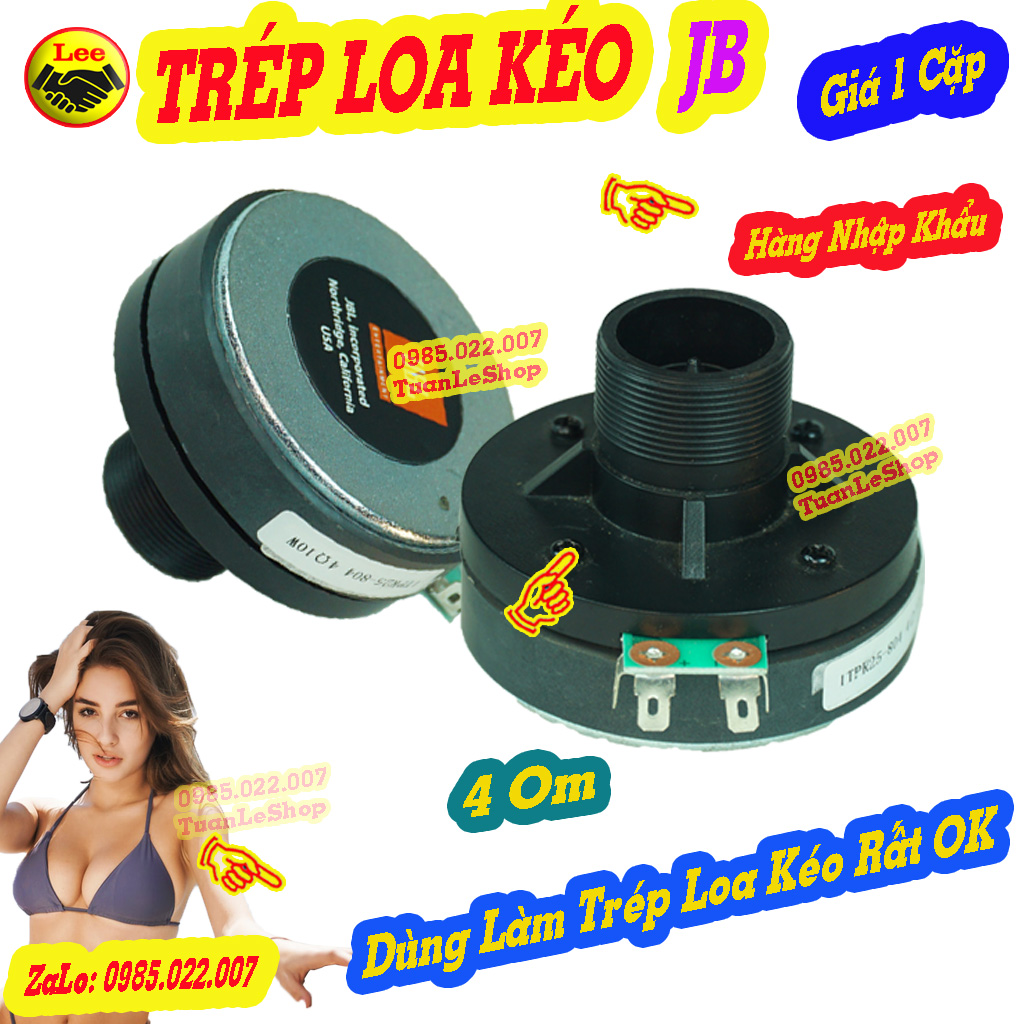 Treble gắn loa kéo, trep loa kẹo kéo , hàng nhập sịn - giá 2 củ loa treble 25 jb