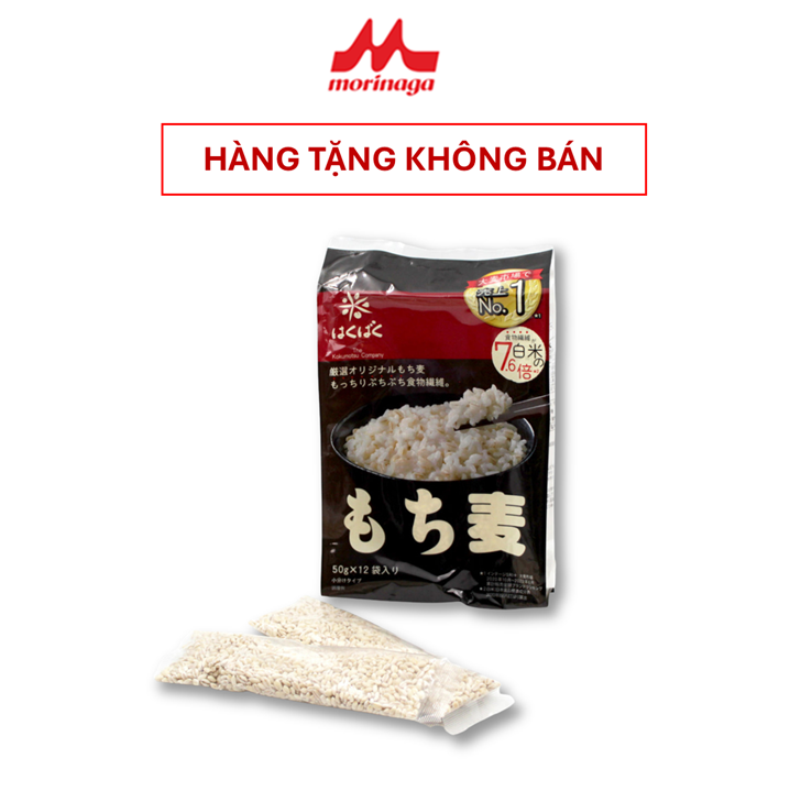 [Gift - Hàng tặng không bán] Hạt đại mạch - Morinaga cho bé