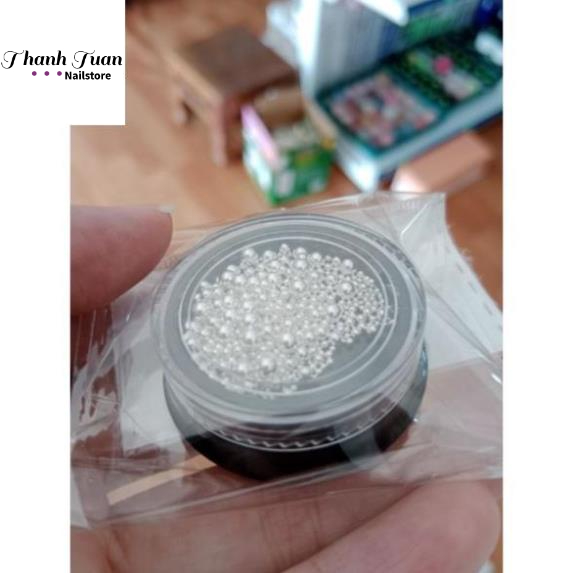 Hũ phụ kiện gắn móng, trang trí móng, phụ kiện làm nail - Phụ kiện đồ nail Thanh Tuấn
