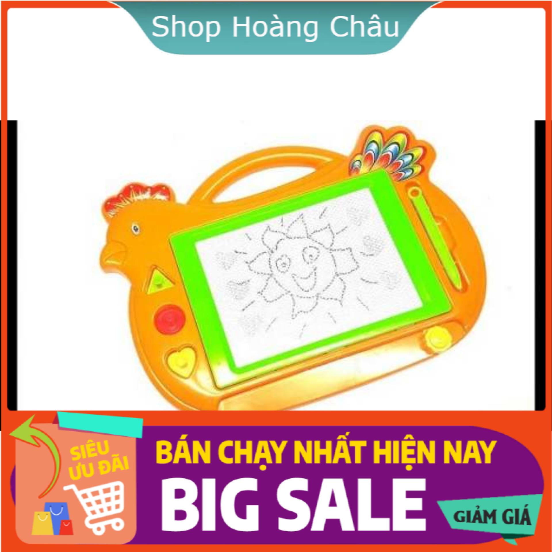 [ Khuyến mãi - Sale sốc ] Bảng viết từ tự xóa thông minh cho bé TK717 (màu ngẫu nhiên) - [ Shop Hoàng Châu ]