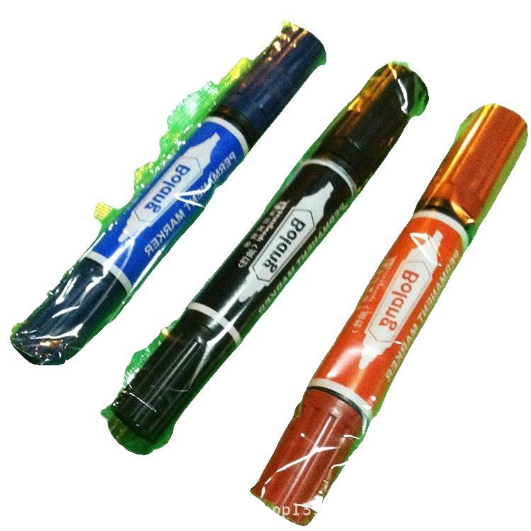 Combo 3 Bút lông dầu, bút viết bảng 2 đầu không xóa được đủ 3 màu loại to bán thanh lý giá rẻ