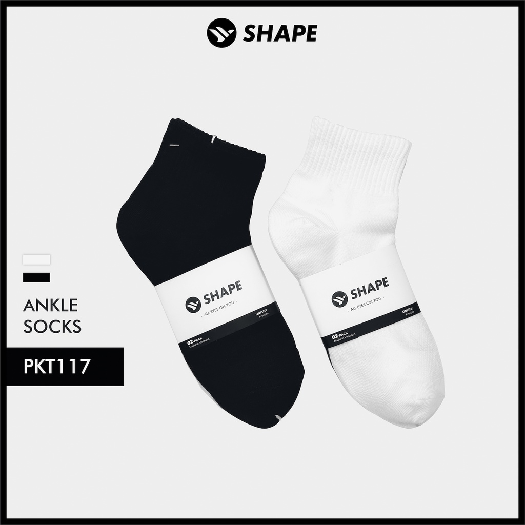 Tất thể thao cổ lửng qua mắt cá chân Shape