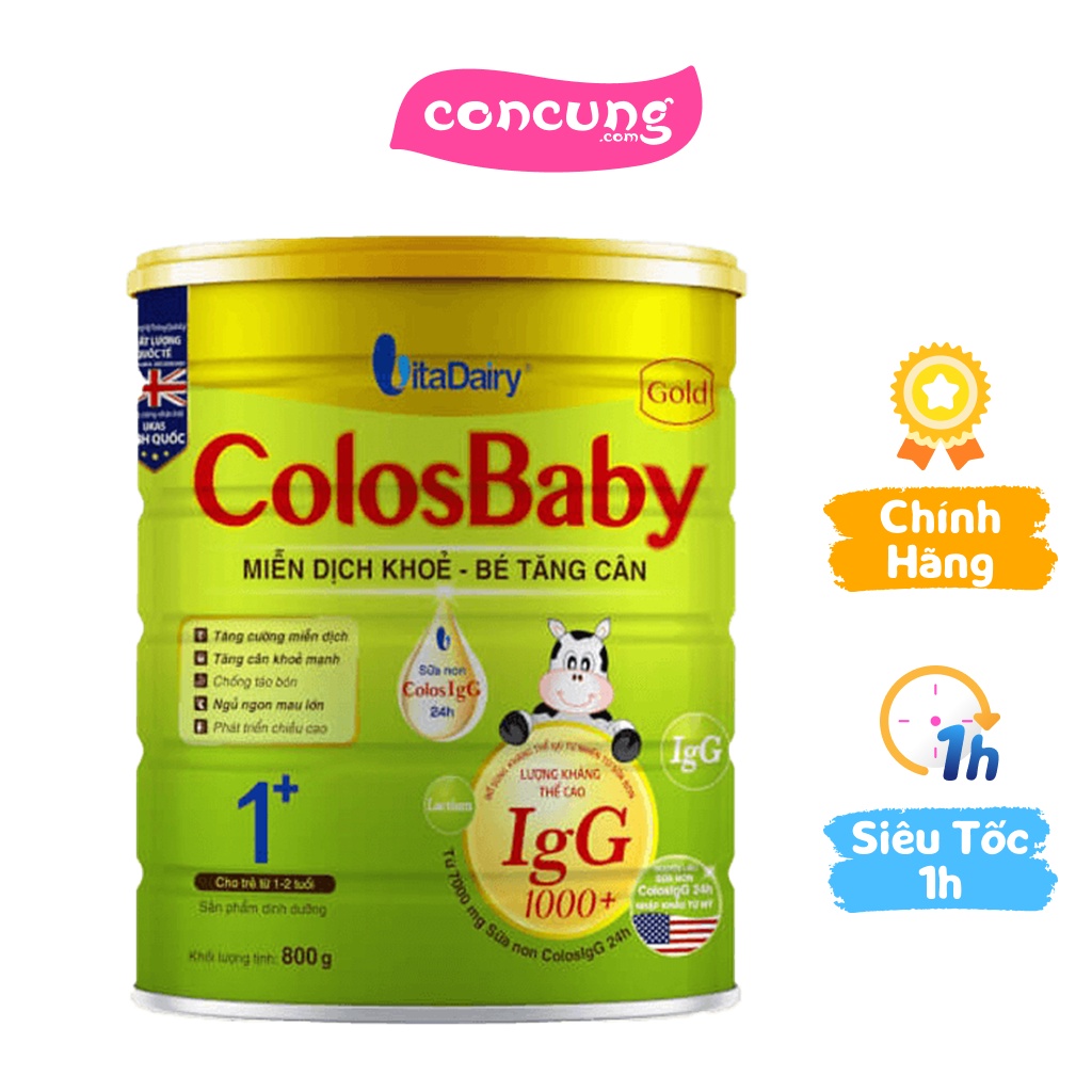 Sữa Colosbaby Gold 1+ 800g