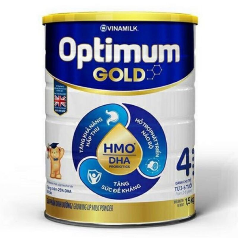 Sữa bột optimum gold 4 1450g