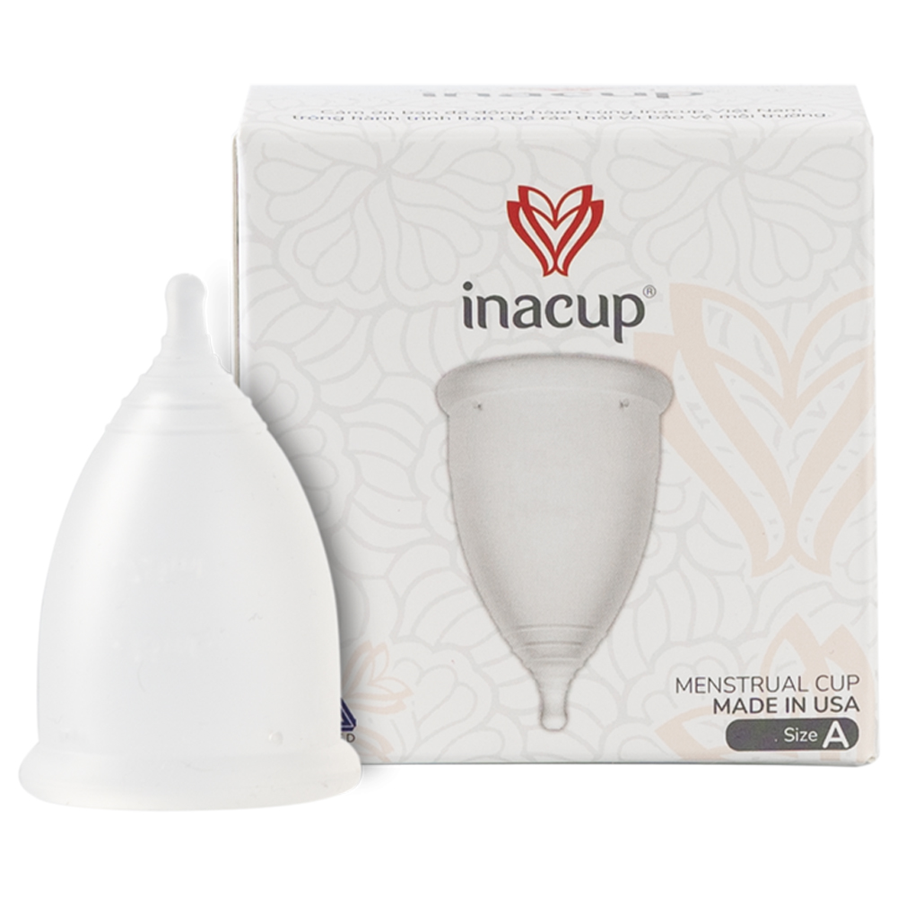 Cốc nguyệt san Inacup  100% silicone đạt chuẩn FDA Hoa Kỳ