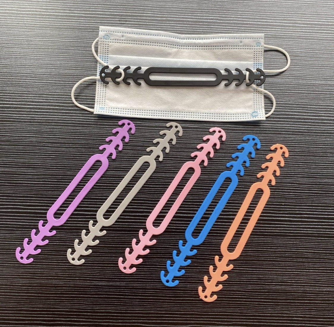 [HCM] Combo 10 dây đeo khẩu trang y tế và khẩu trang vải , nhựa silicon dẻo mềm mại , giao ngẫu nhiên nhiều màu