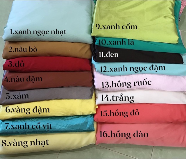 Vải phi bóng lụa