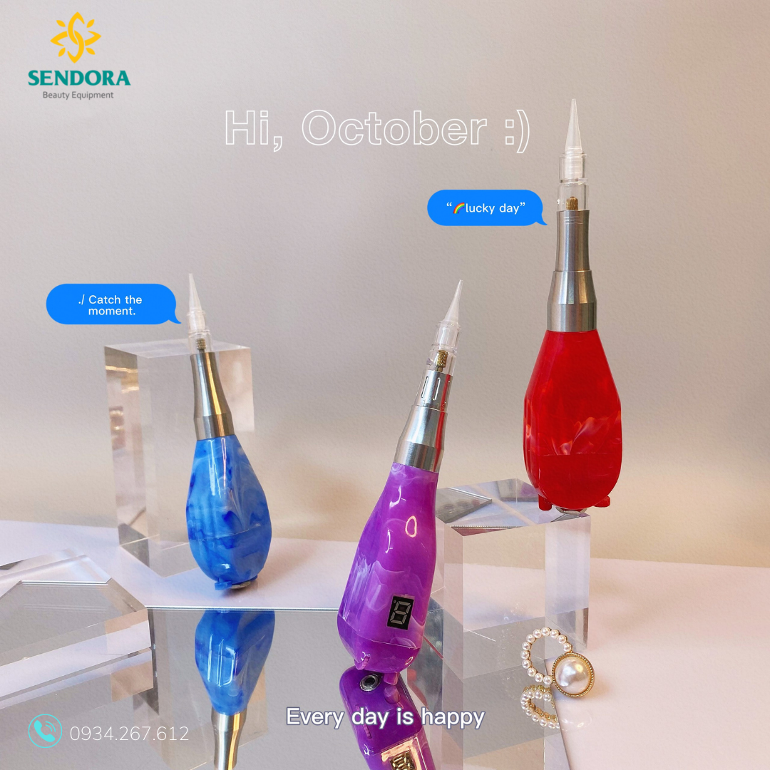 Máy phun xăm thần thánh không tích điện - máy thần thánh chỉnh kim