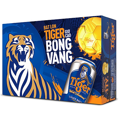 Thùng 24 lon bia Tiger