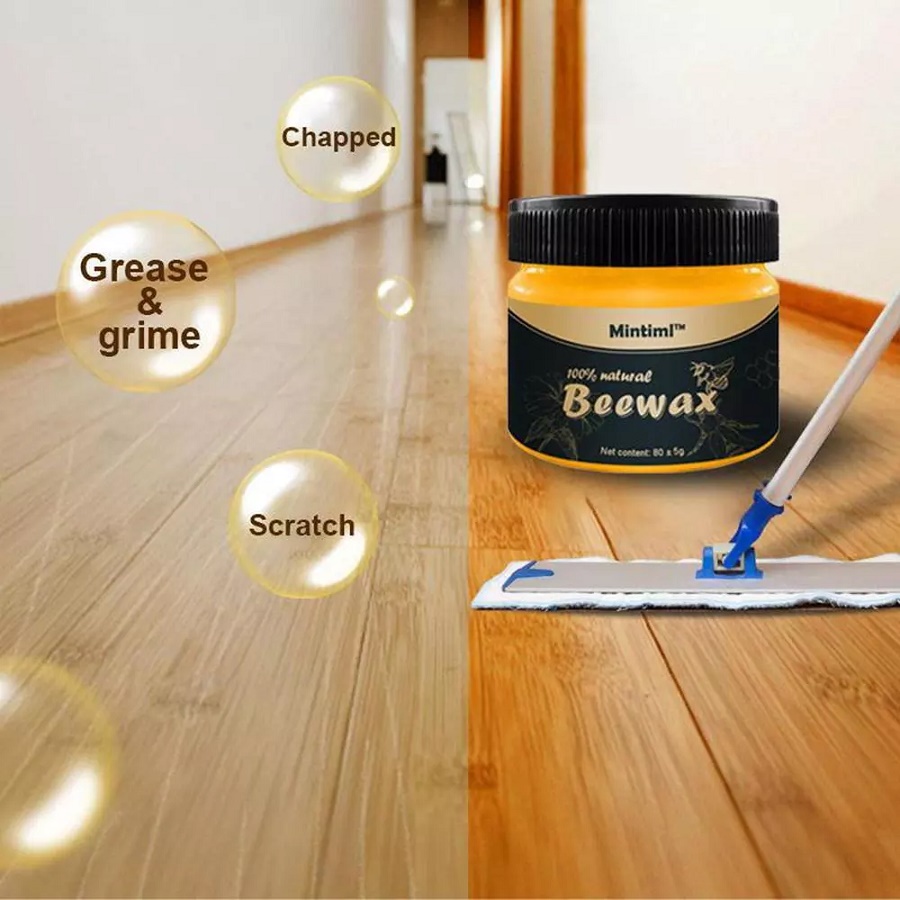 Sáp ong Beewax Đánh Bóng Sàn Gỗ Đồ Gỗ,Chống Thấm Nước,tăng sức chịu mài mòn