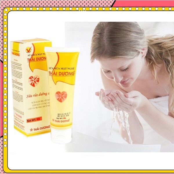 Sữa rửa mặt nghệ thái dương - làm sạch dưỡng da - 90g