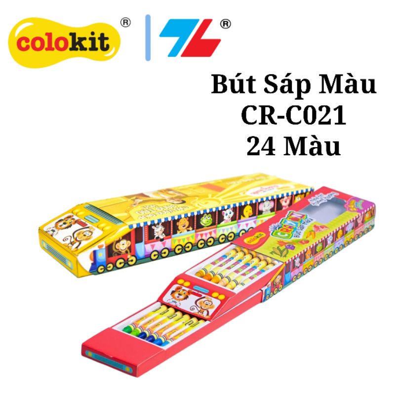 Bút sáp màu thiên long cr-c021