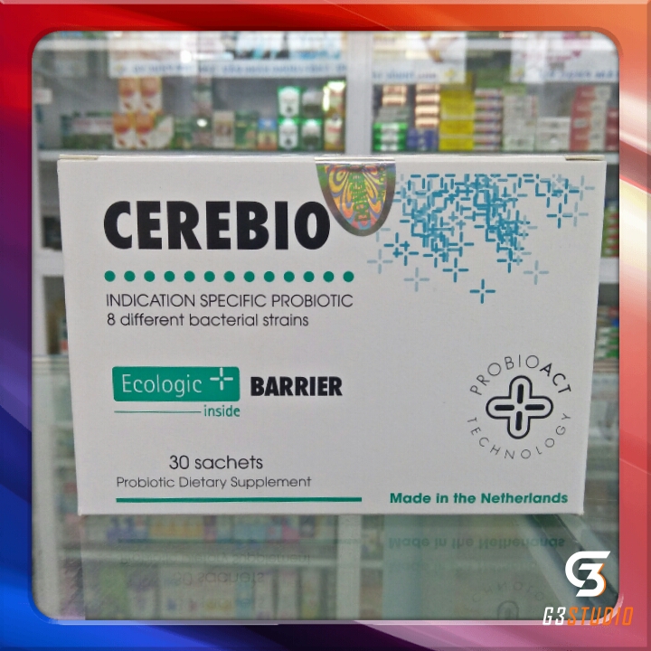 (CHÍNH HÃNG) CEREBIO -MEN VI SINH DÀNH CHO NGƯỜI BỊ STRESS-Hỗ trợ cải thiện sức khỏe đường ruột