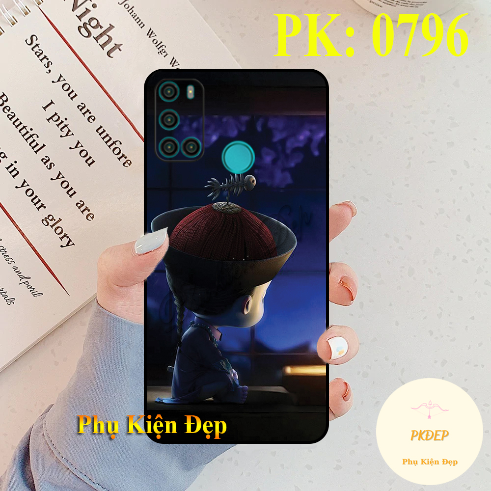 [HCM]Ốp lưng Vsmart Joy 4 dẻo đen in hình Tiểu Cương Thi Đáng Yêu