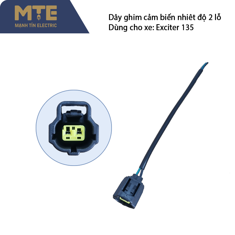 Dây ghim cảm biến nhiệt độ dùng cho xe Exciter 135 2 lỗ
