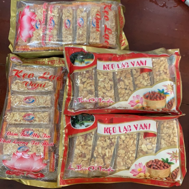 Kẹo lạc vani đặc sản thái bình gói 150g/220g