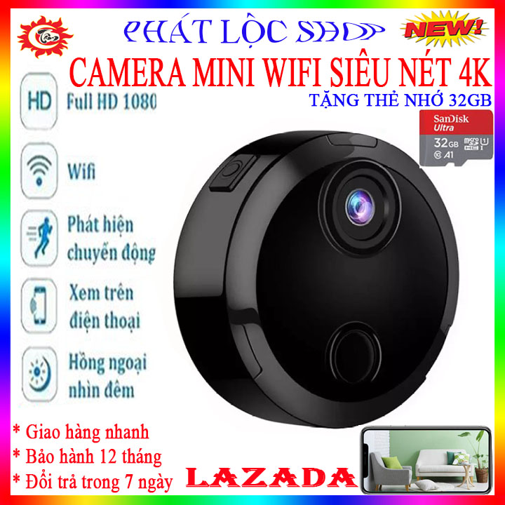hot Camera siêu nhỏ giá rẻ Camera mini không dây kết nối điện thoại Camera mini siêu nhỏ Q15 WiFi Full HD